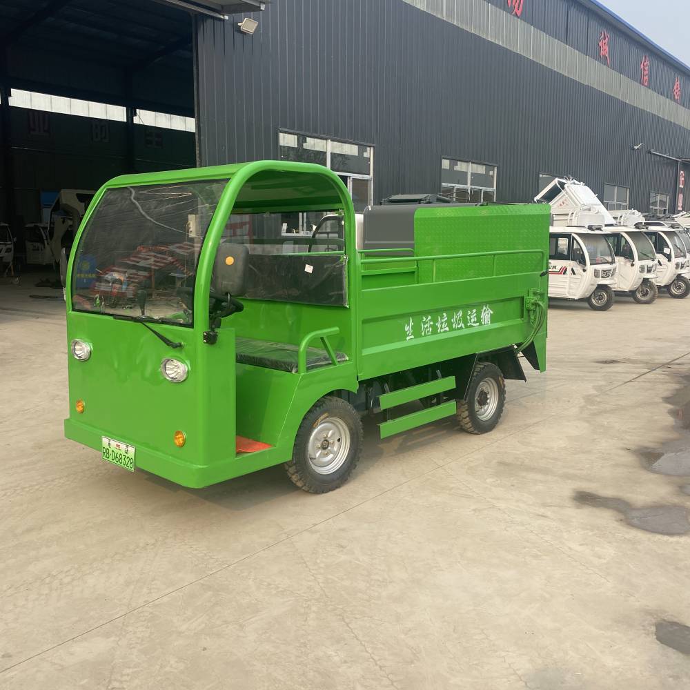 多功能環保專用車輛 后掛掛桶垃圾車與冷凍車的應用與前景
